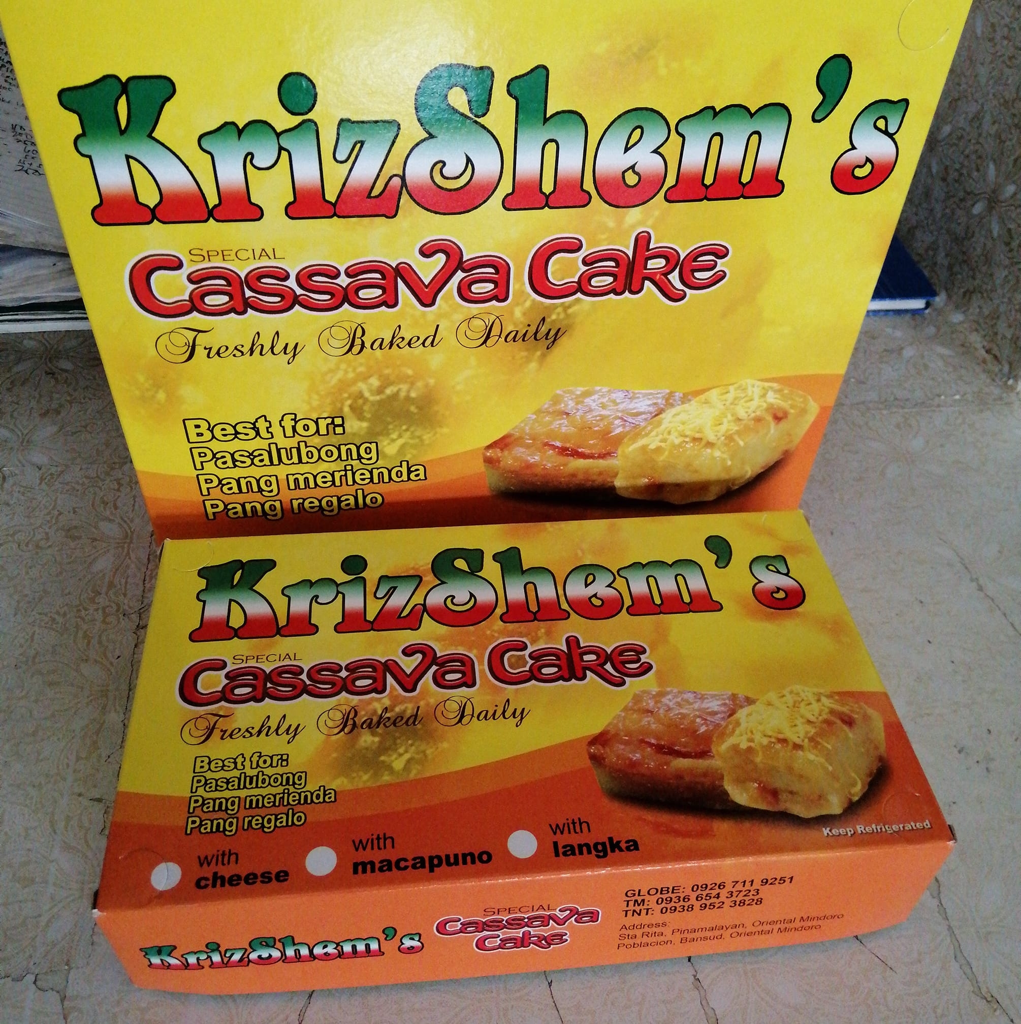 Krizshem's Cassava Cake