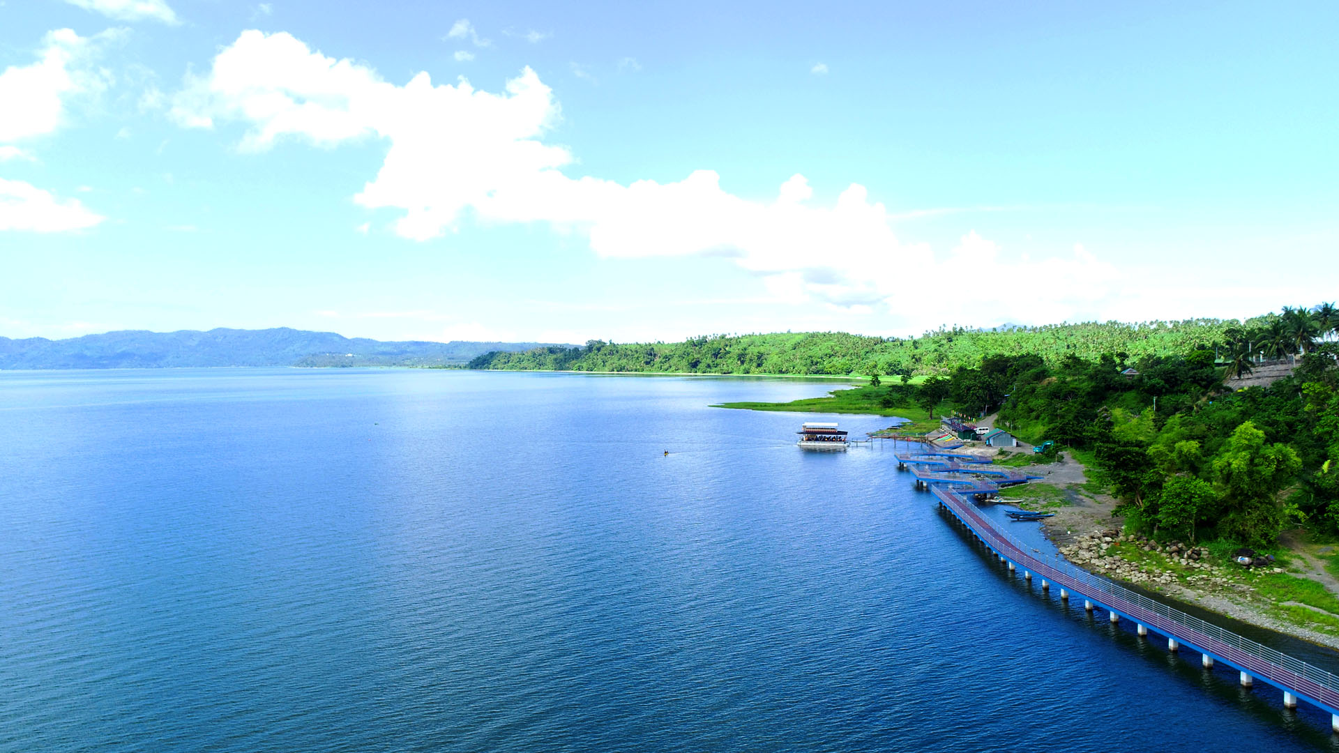 Naujan Lake Boardwalk and bicycle lane