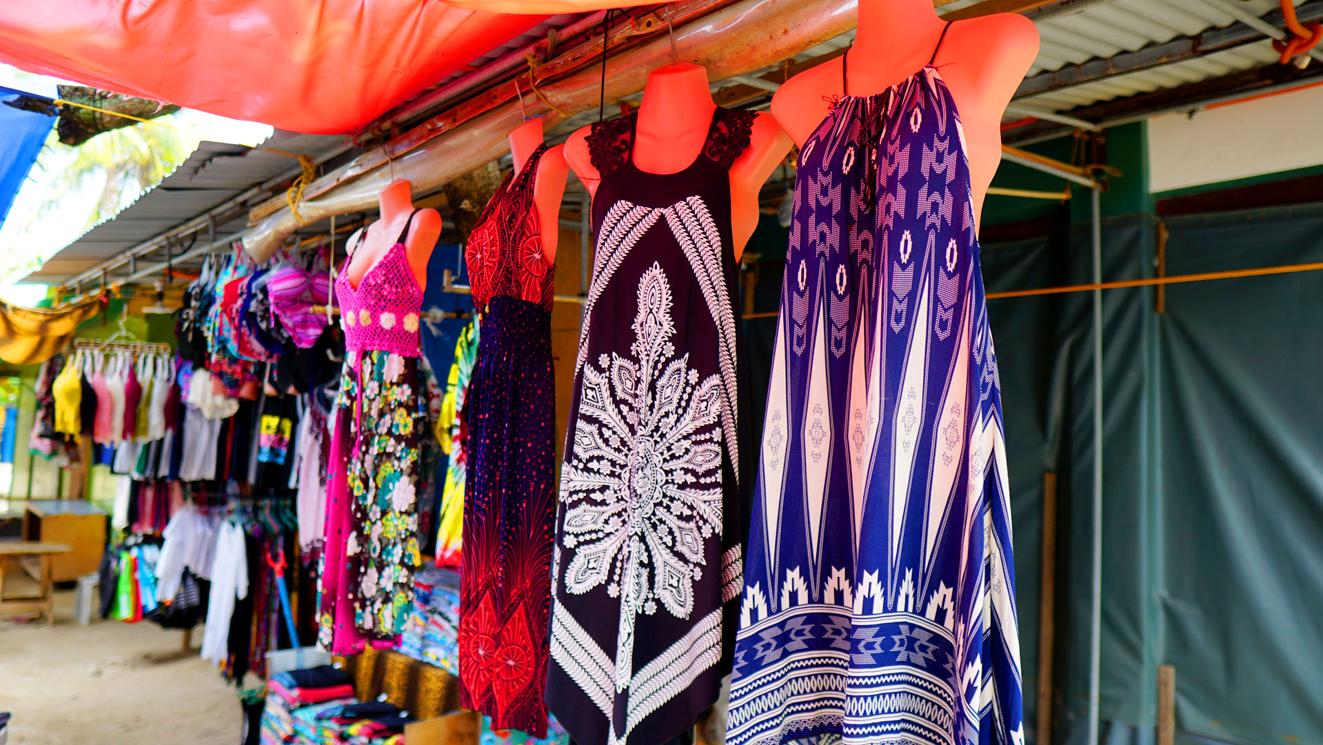 White Beach Souvenir Shops